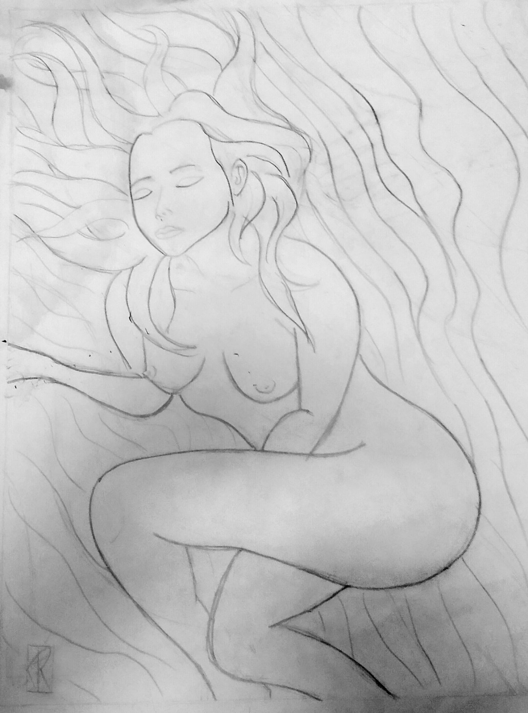 Sleeping Nymph